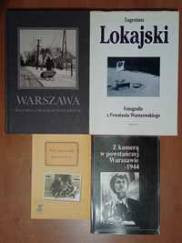 4 książki Fotografie z Powstania Warszawskiego Lokajski