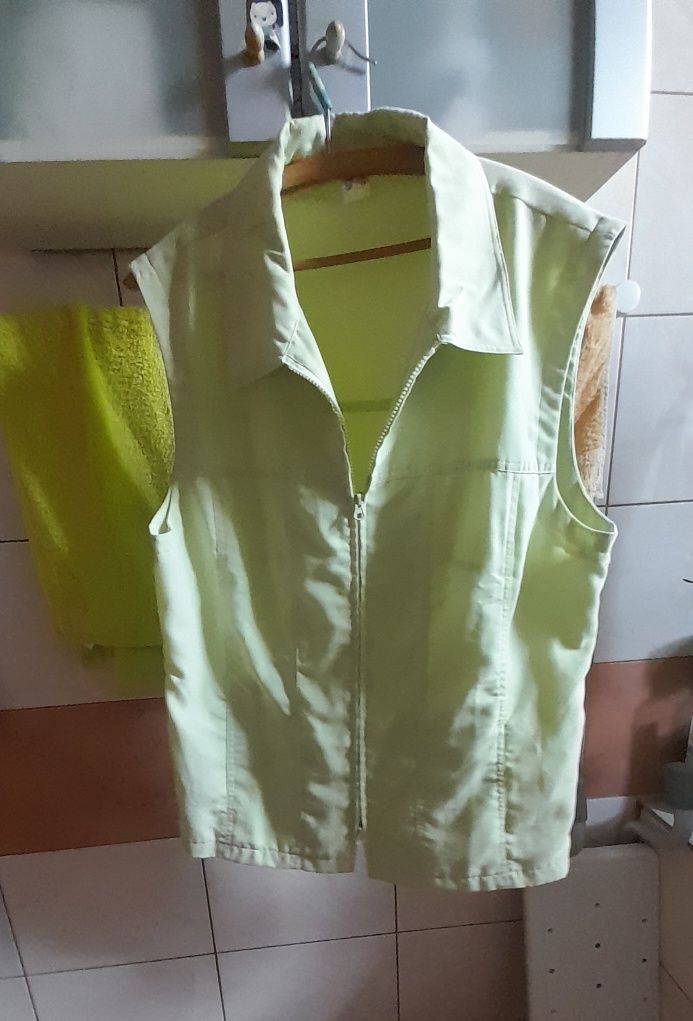 Kamizelka damska 44 miętowa
