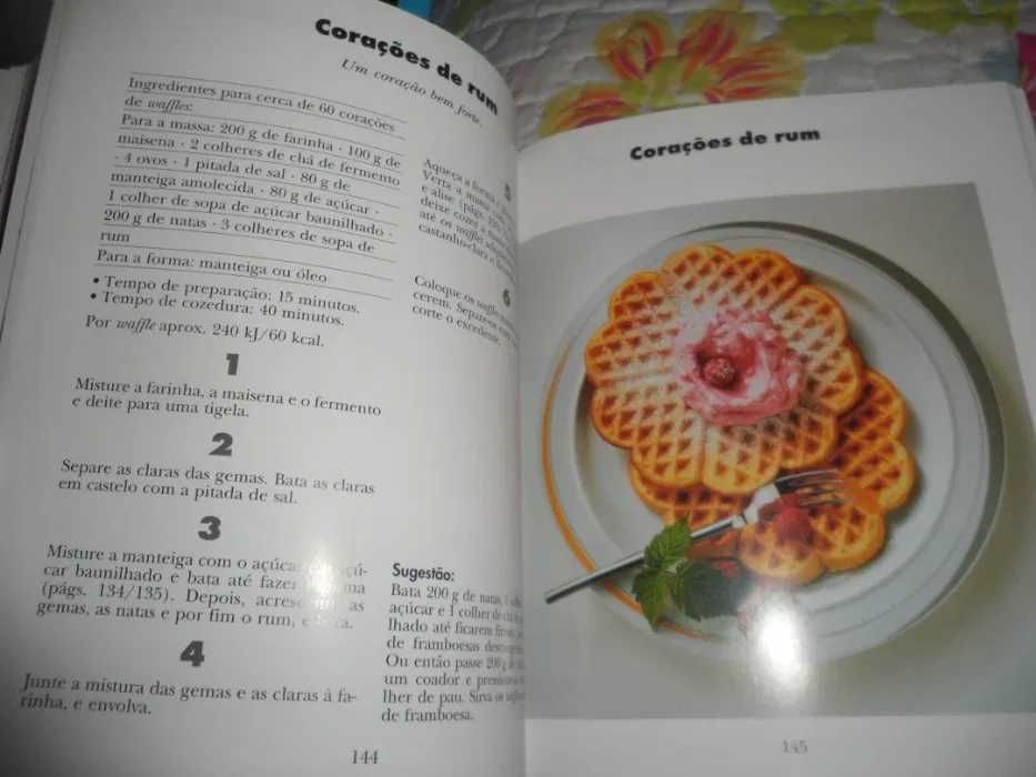 Livro Culinária "Docinho e Gostosinho " do Círculo de Leitores