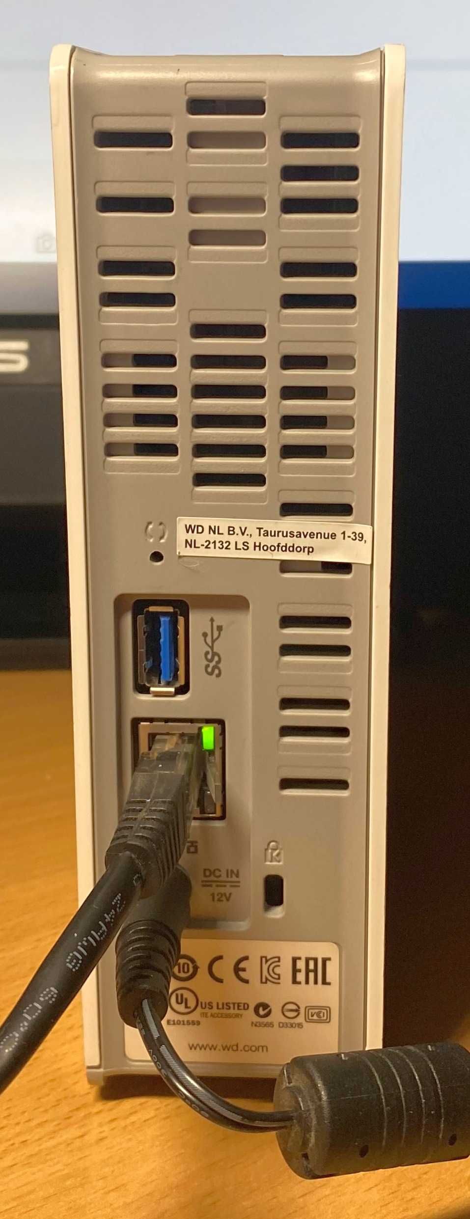WD My Cloud 2TB WDBCTL0020HWT-EESN 3.5 LAN USB 3.0 External