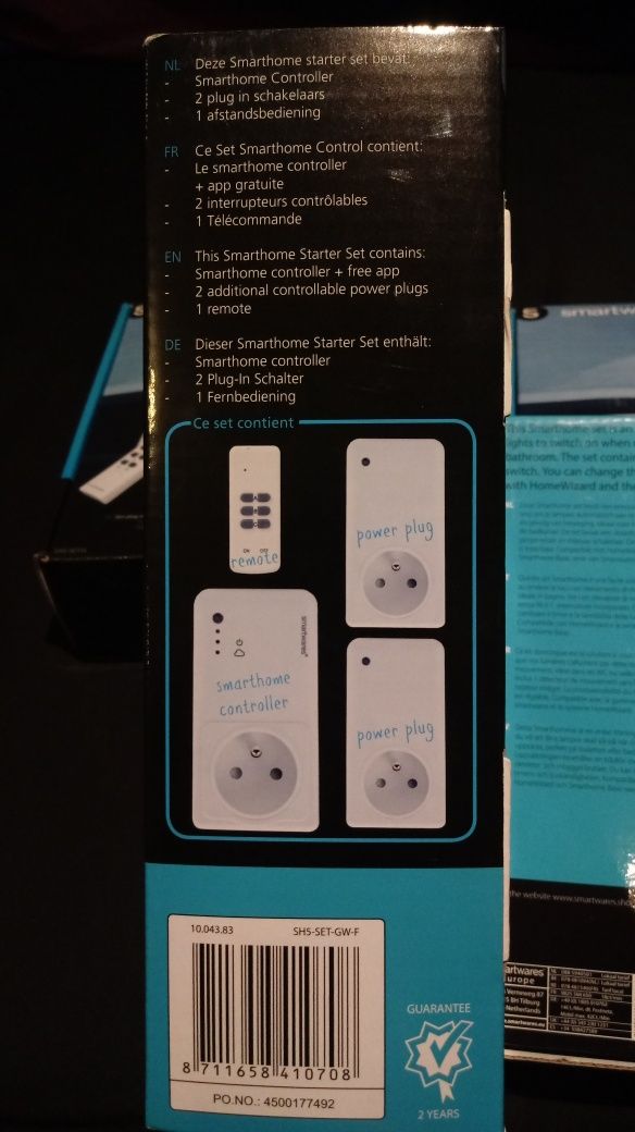 Smarthome Basic smartwares zestawy do zarządzania gniazdko pilot