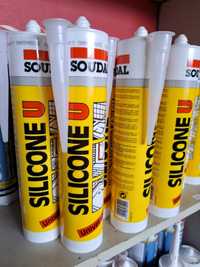 Silicone Soudal transparente