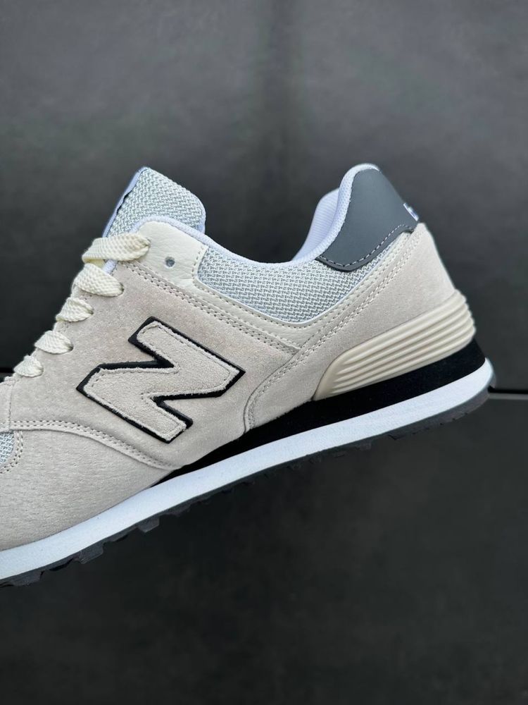 РОЗПРОДАЖ! Кросівки New Balance 574 Beige&Gray | 40 41 42 43 44 ню бал