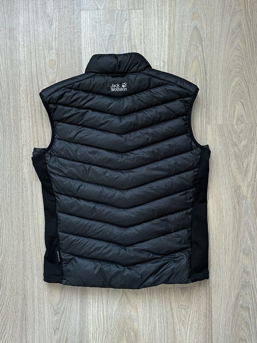 Jack Wolfskin жилетка | чоловіча M | чорна / утеплена / outdoor