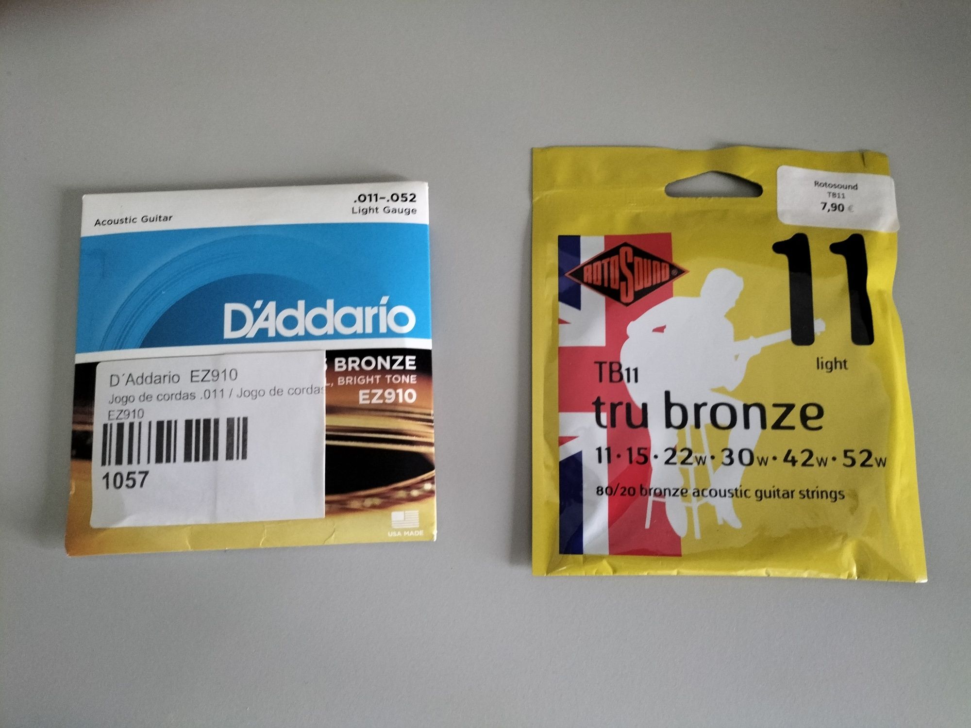 Material guitarra / baixo / pedais - Behringer Line6 D'Addario etc