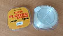 Żyłka wędkarska fluorocarbon 0.50mm 220m szczupak sandacz spining grun