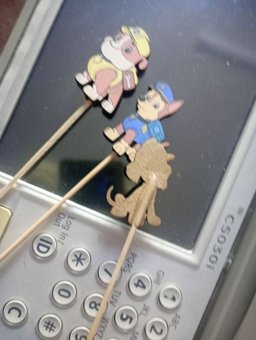 Dekoracje toper na tort z hdf-ki psi patrol PAW patrol