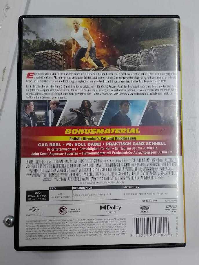 Film DVD Fast & Furious 9 - Szybcy i Wściekli 9 - ENG, DEU