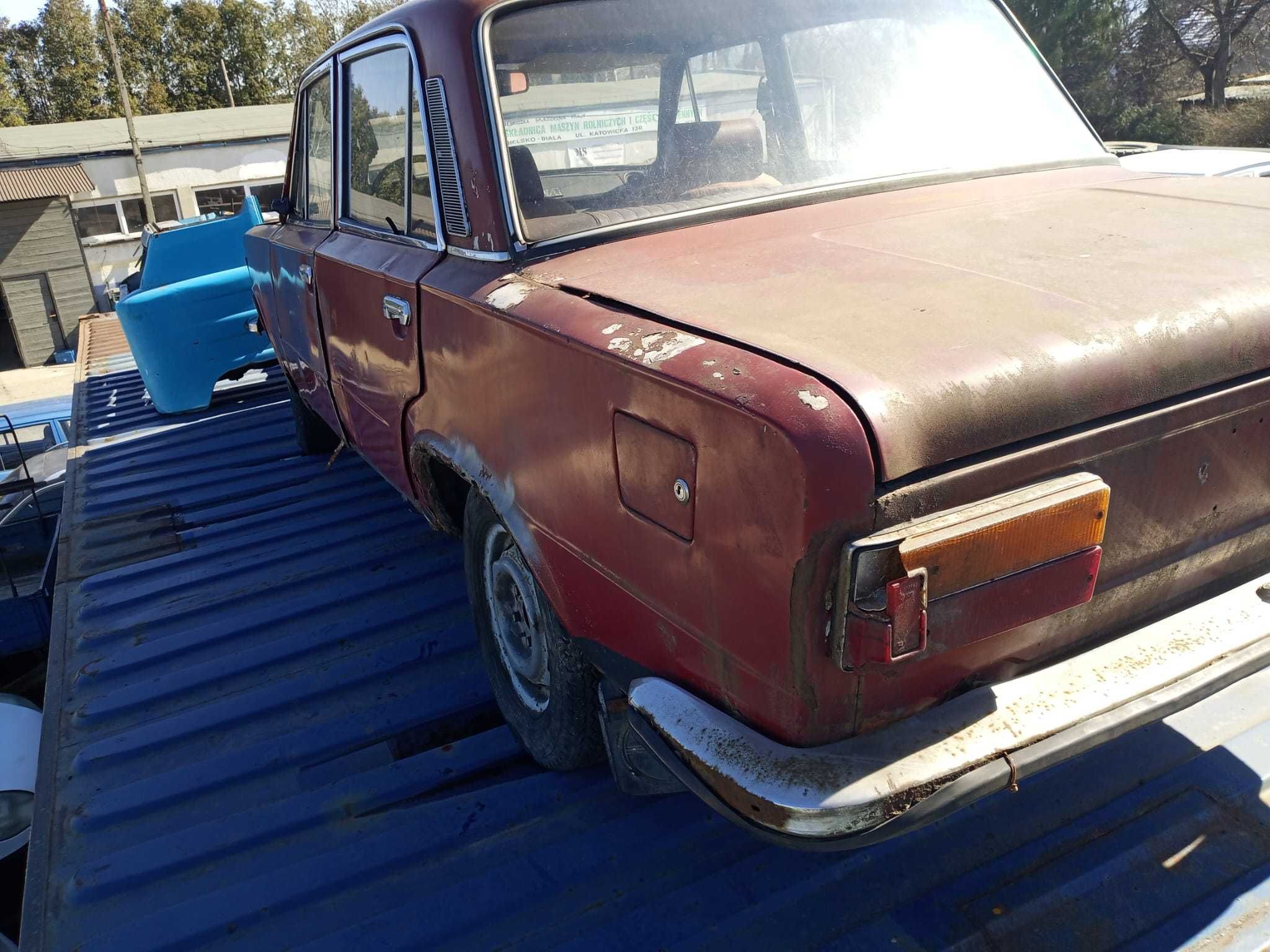 Polski Fiat 125p, 1976 rok, do remontu z dokumentami
