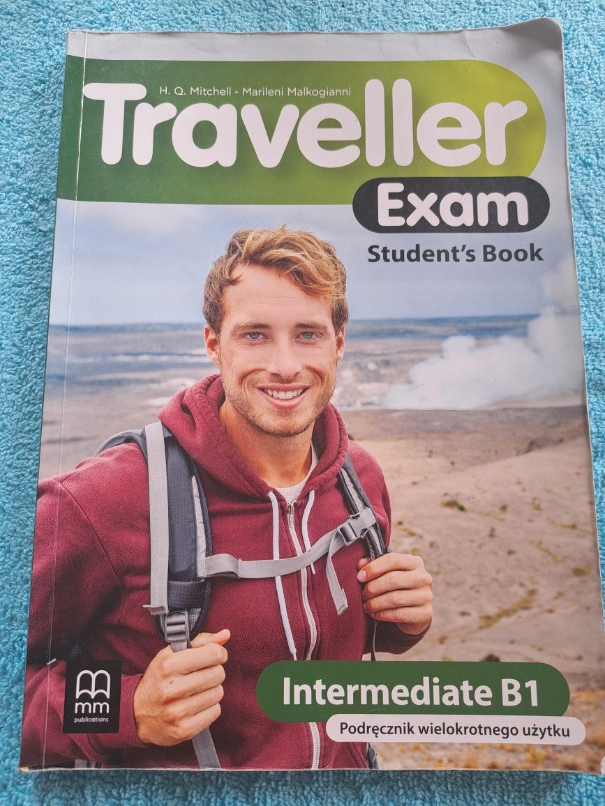 książka i ćwiczenia  treveller exam student's book b1 oraz