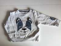 Bluza Zara buldog francuski roz 86