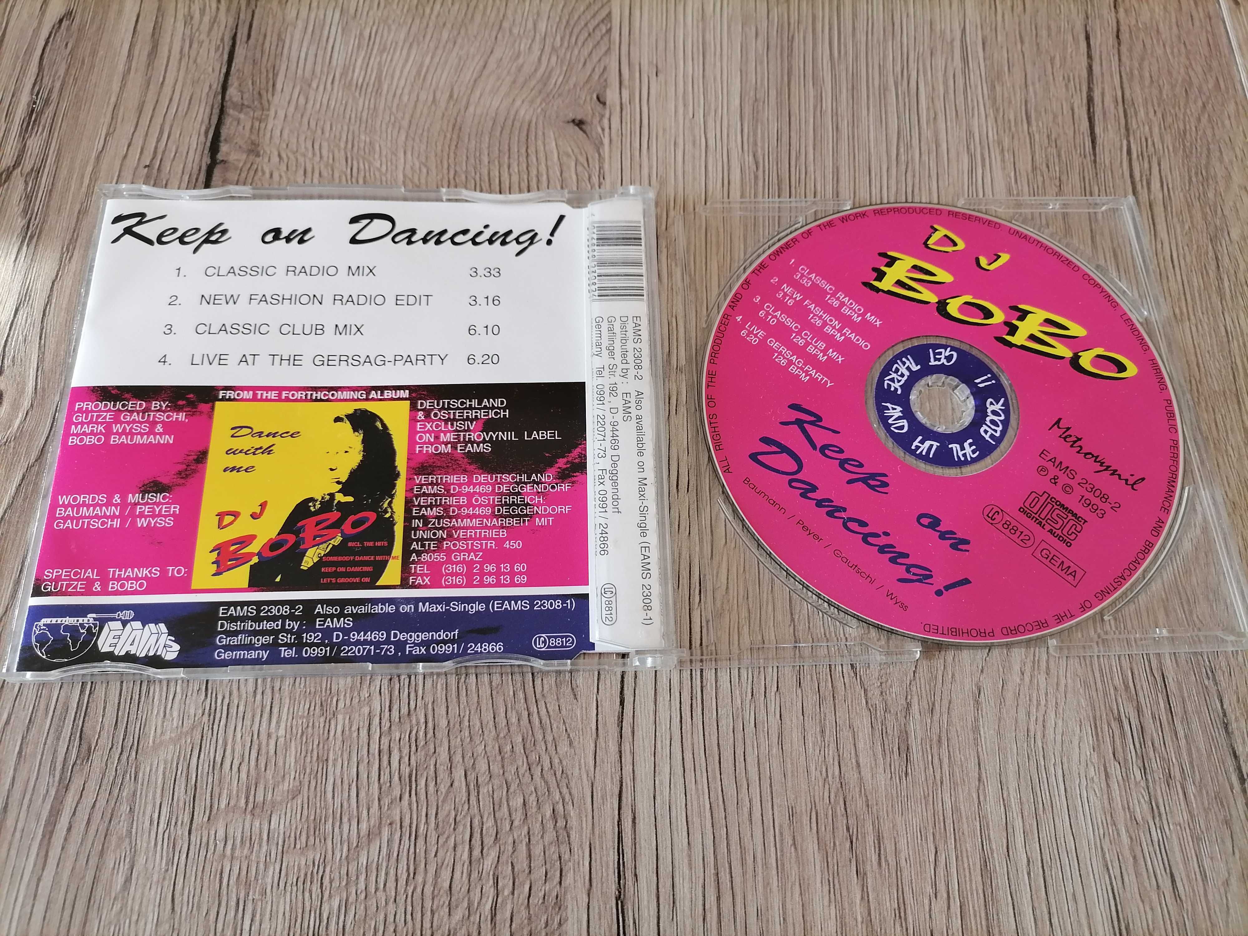 D.J. BoBo – Keep On Dancing! CD