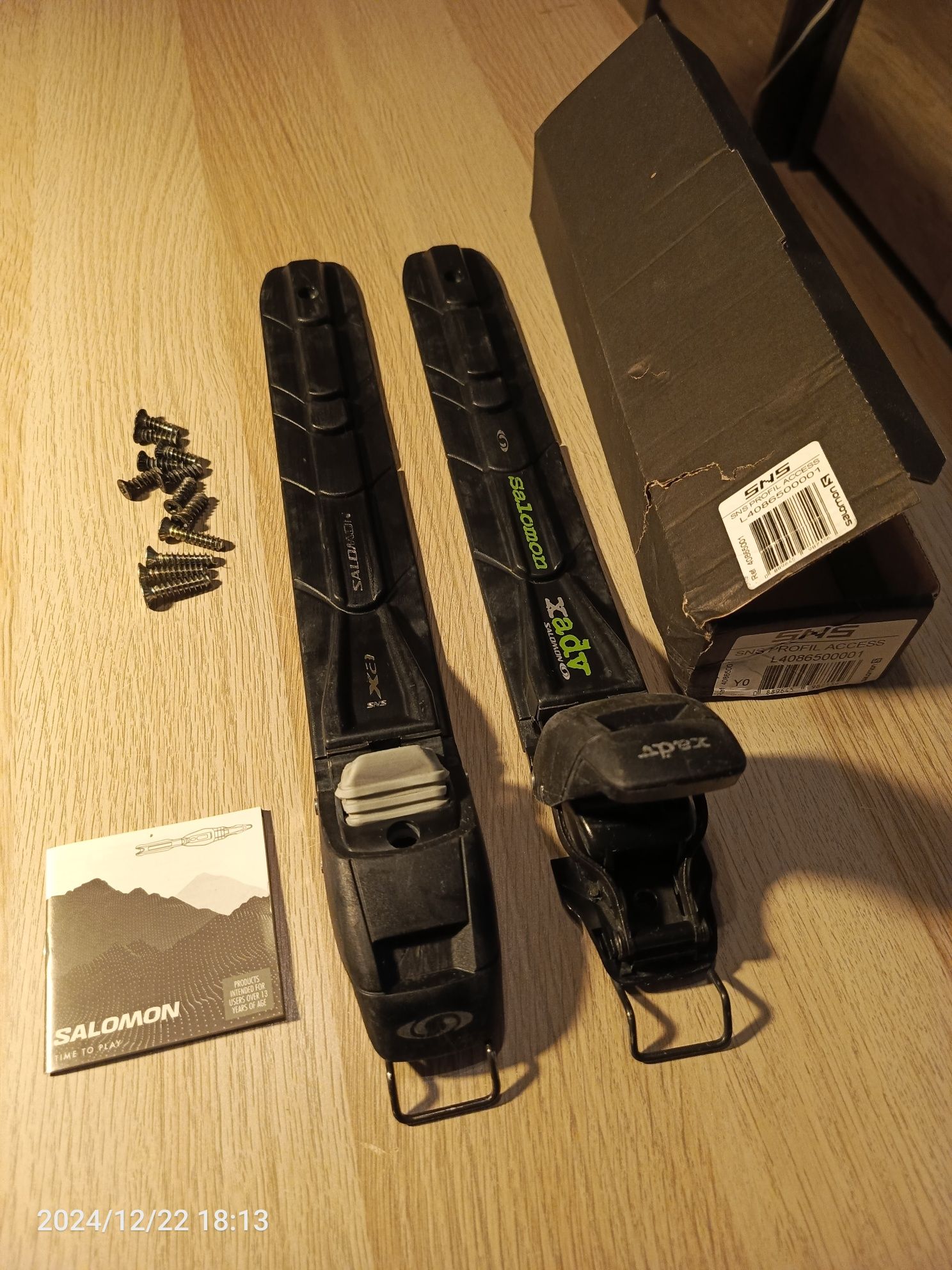 Wiązania do nart biegowych salomon SNS XA X-A XADV xadventure x-adv