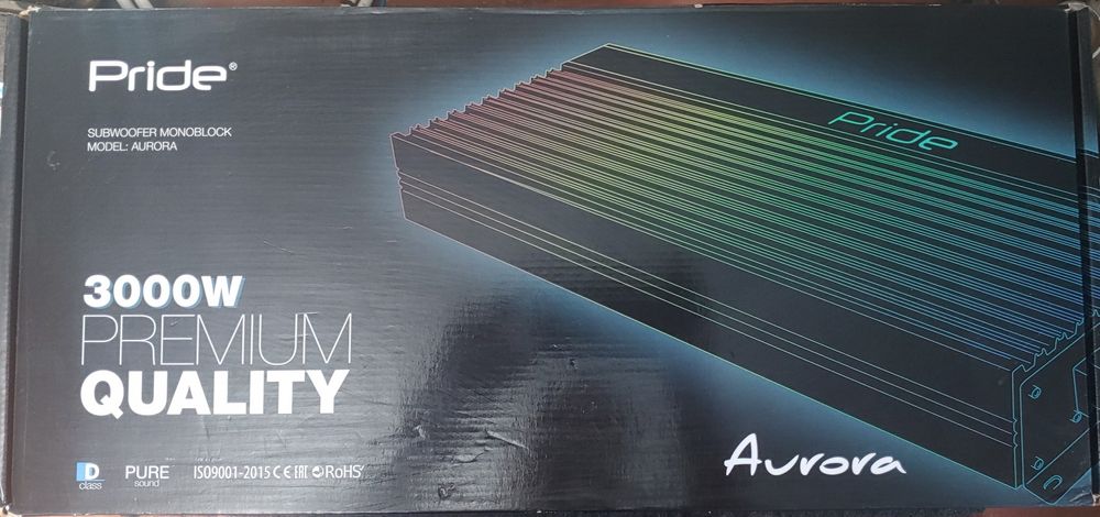 Продам усилитель Pride Aurora 3k(Новый)