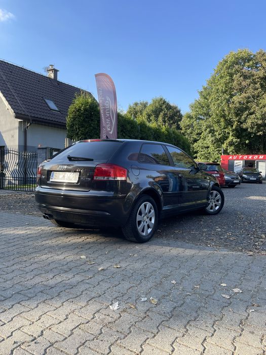 Audi A3 8P 2.0 TDI/170km*Automat*Łopatki*Zdrowa*Tempomat*Navi*Alufelgi