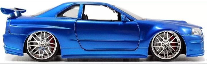 Jada 1:24 fast & furious  nissan skyline GT-R (R34)