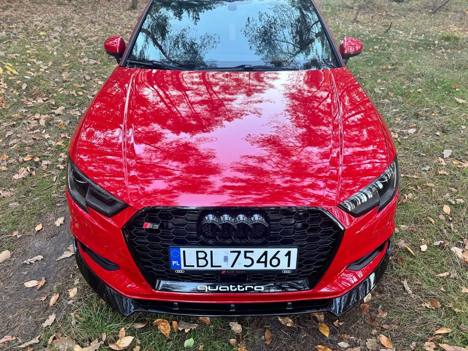 Audi A3 Limousine 8V 2.0 tfsi quattro Mega wygląd S3 Ceramika Wydech Borla Mapa 285km