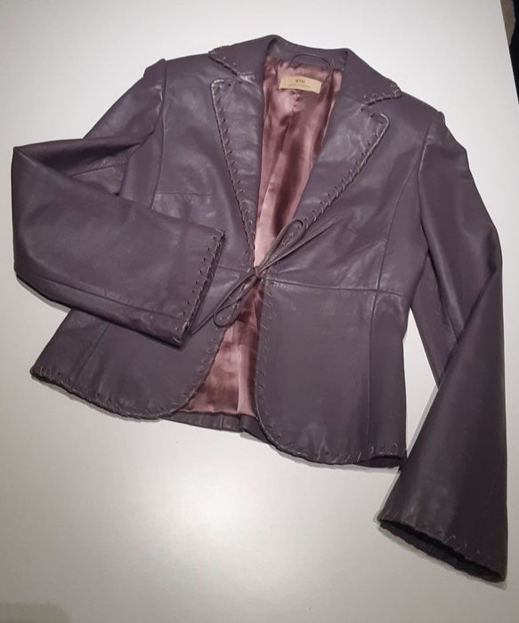 Casaco pele de ovelha.