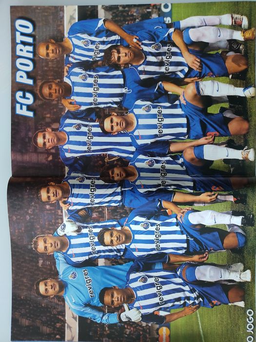 Programa do FC Porto Paris SG Champions league 2004/2005