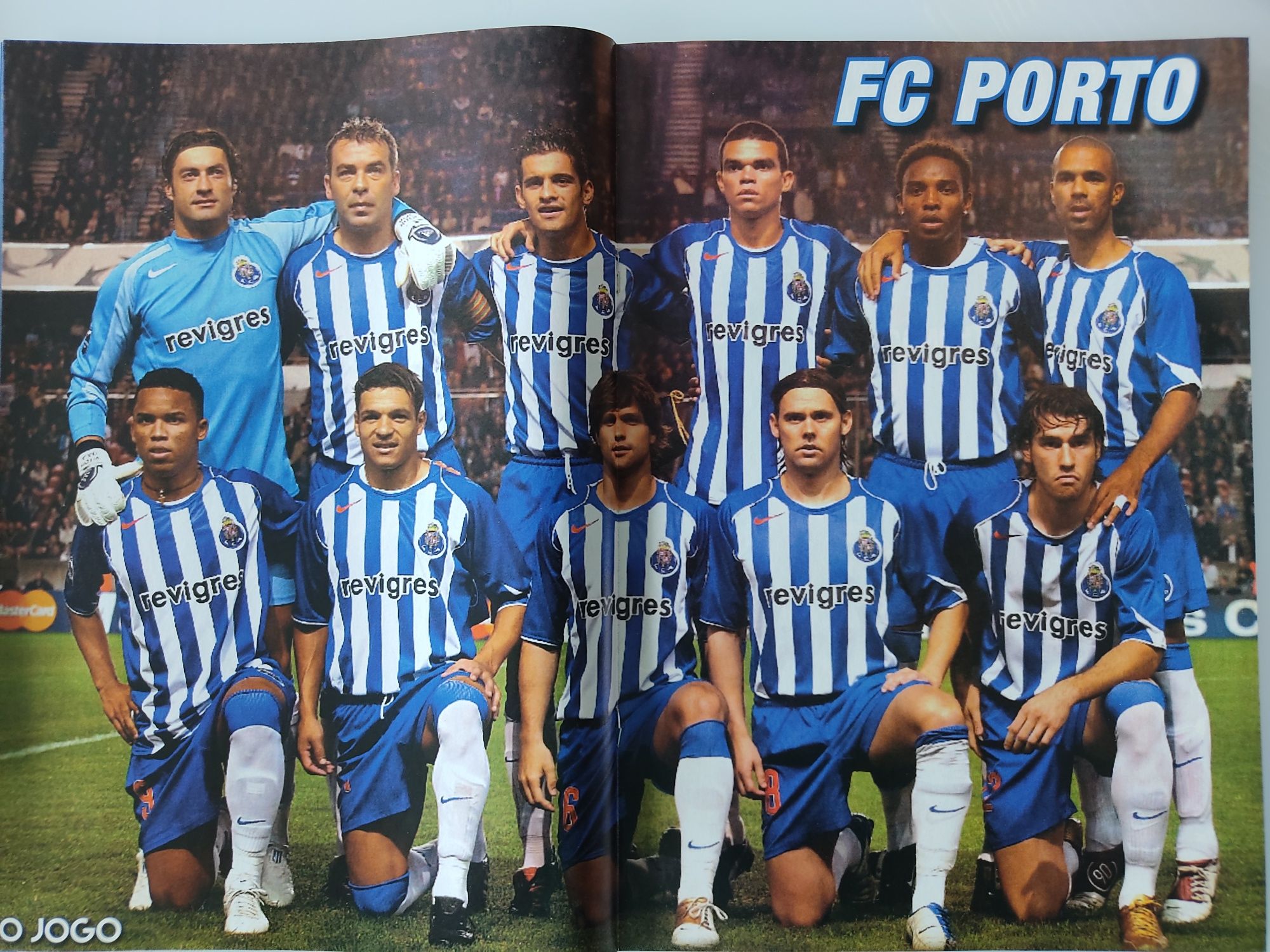 Programa do FC Porto Paris SG Champions league 2004/2005