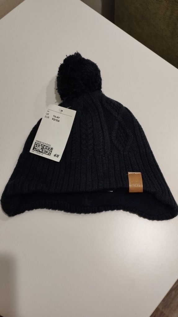 Нова зимова шапка для хлопчика 6-12 м, H&M
