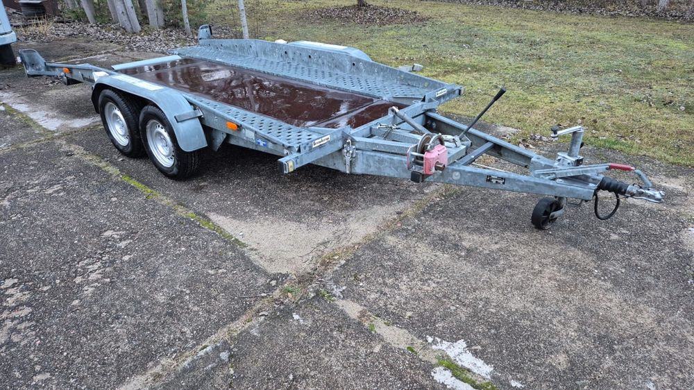 Laweta 2 osiowa Thule T3 Branderup wywrot kiprowana super stan 2000kg