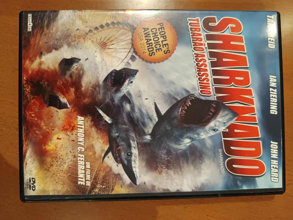 DVD sharknado tubarão assassino