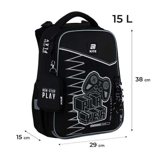 Рюкзак шкільний каркасний Kite Education Love is K25-531M-2