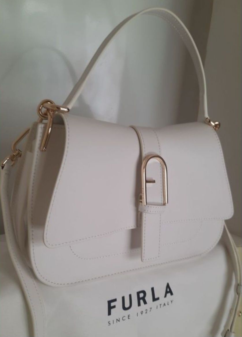 Сумка Furla  білого кольору