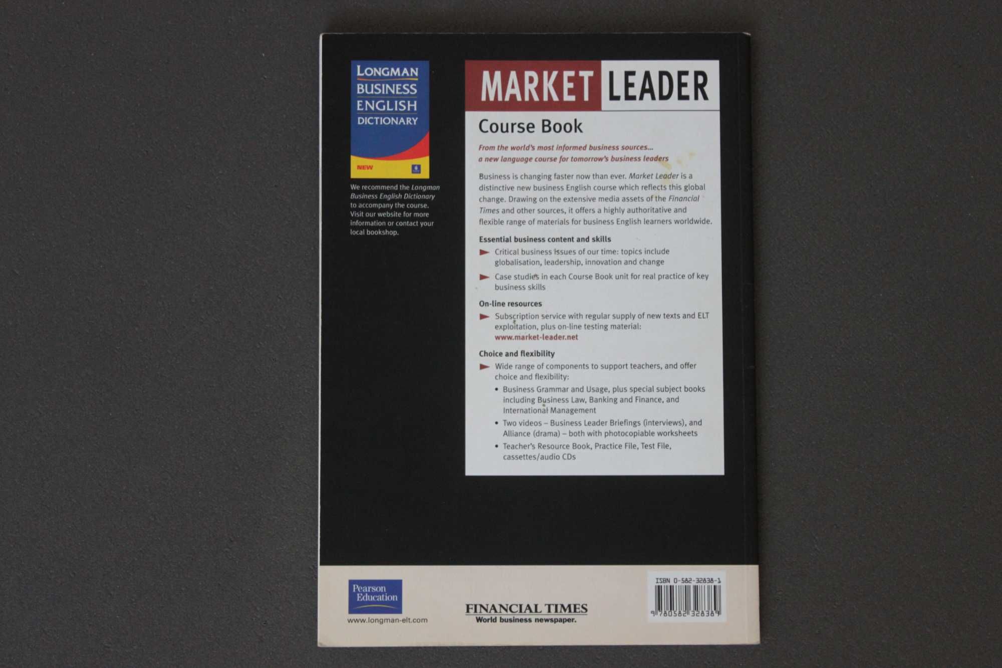 "Market Leader Intermediate Business English Course Book" Longman