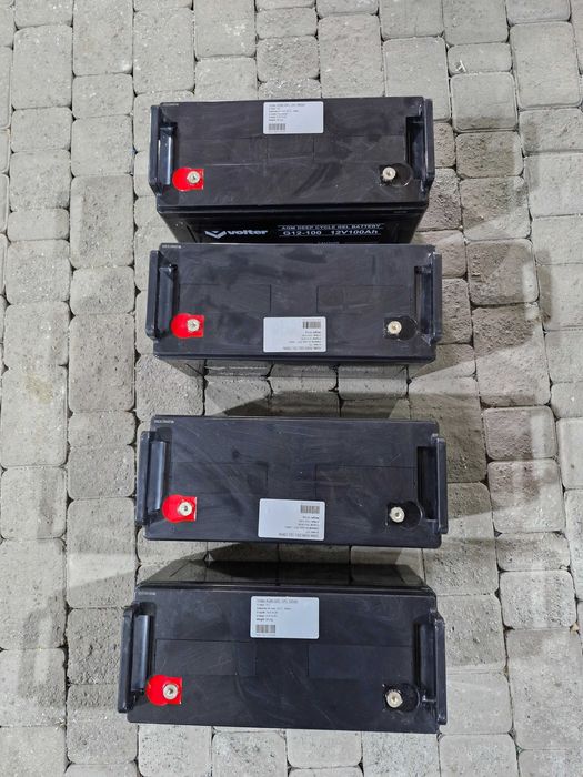 гелевий акумулятор, акб для інвертора 12в 100а, ибп