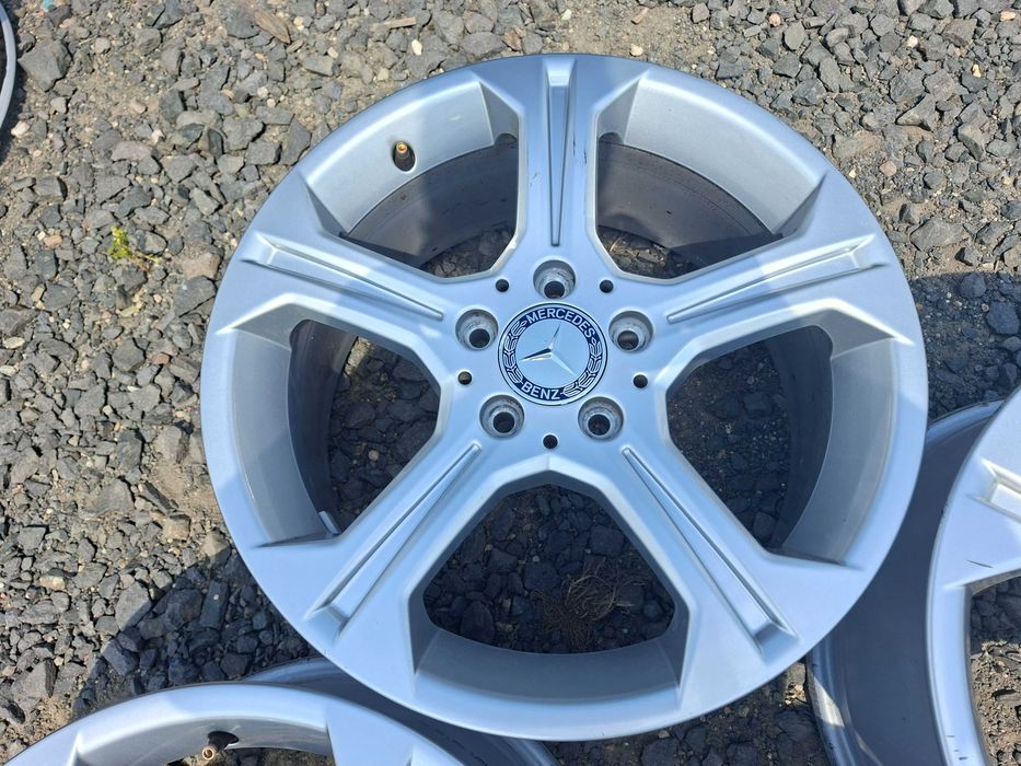 [A164] ALUELGI 17' 5x112 ORYGINAŁ MERCEDES DWIE Szerokości 2x8J,2x7,5J