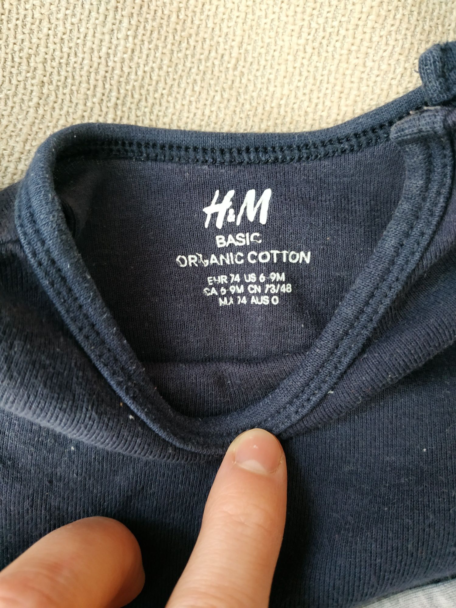 Body z krótkim rękawem H&M 74