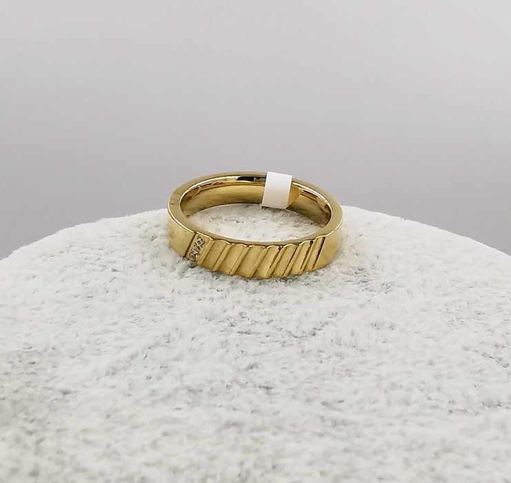 Pierścionek obrączka stal chirurgiczna średnica 19 mm