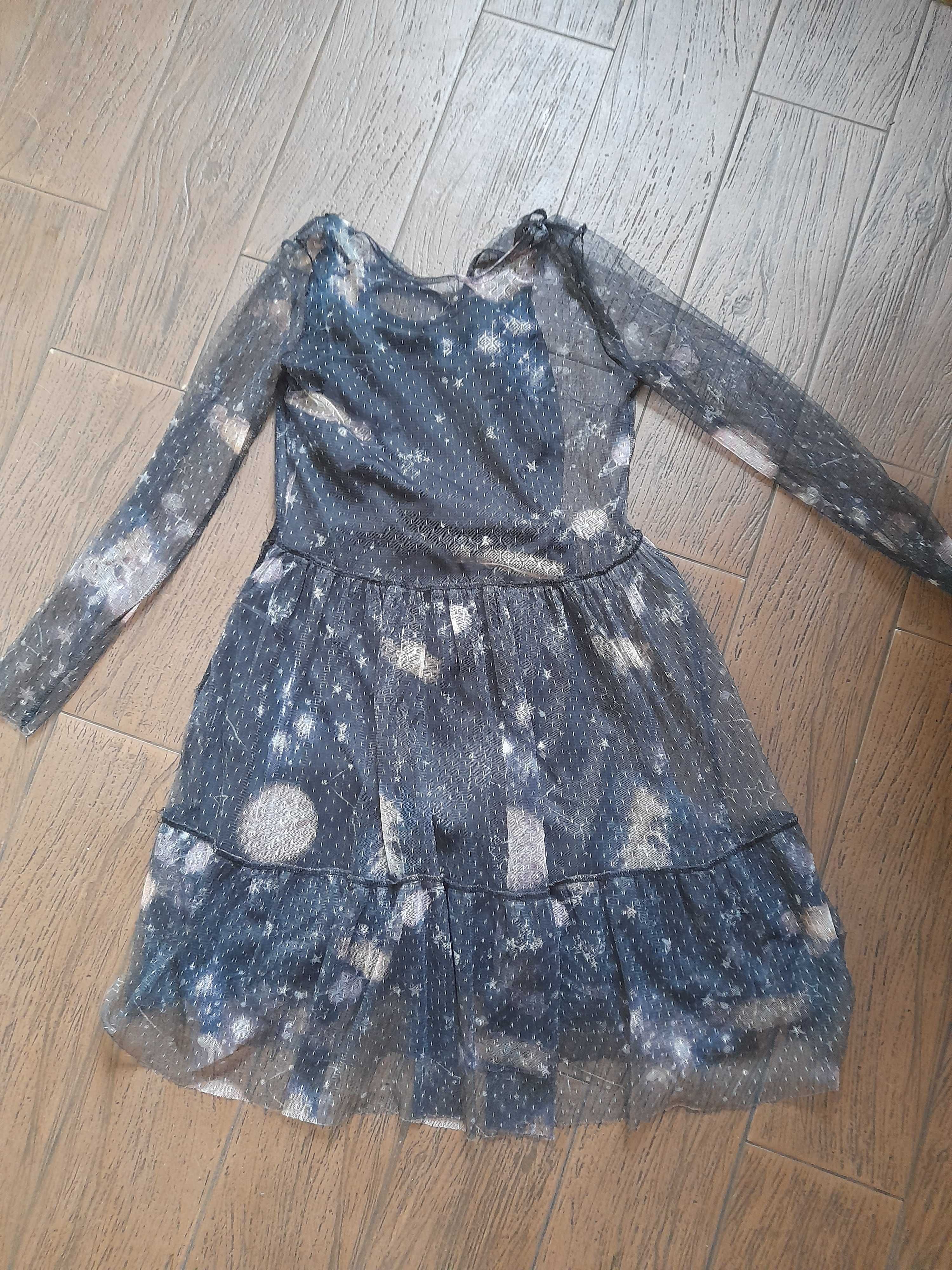 Sukienka cropp r.xs tiulowa