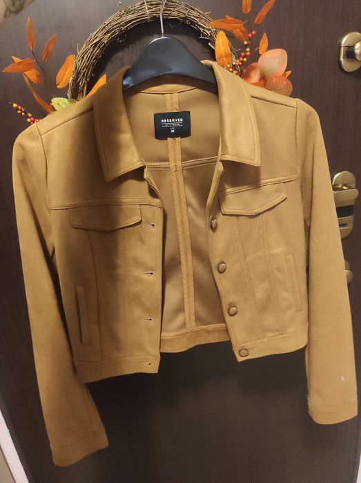 Kurtka zamszowa damska