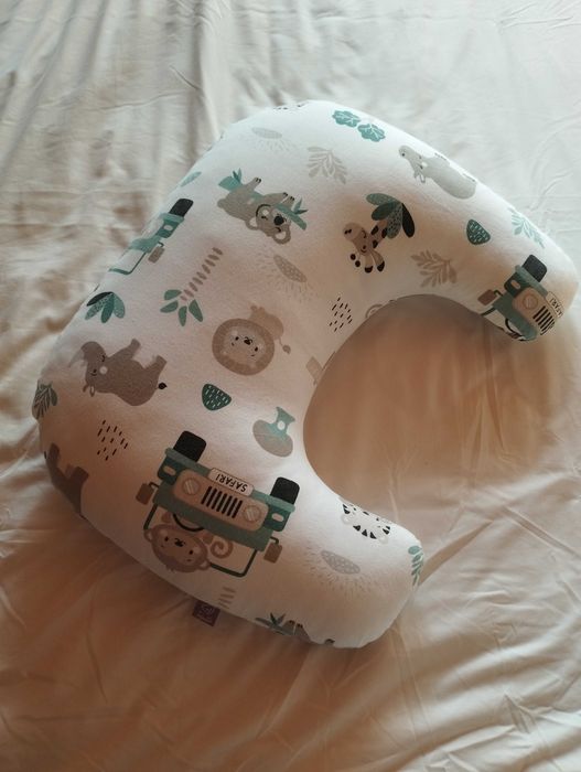 Łóżeczko drewniane niemowlęce 120x60 + materac i akcesoria do spania