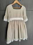 Vestido de cerimónia de menina + sapatos