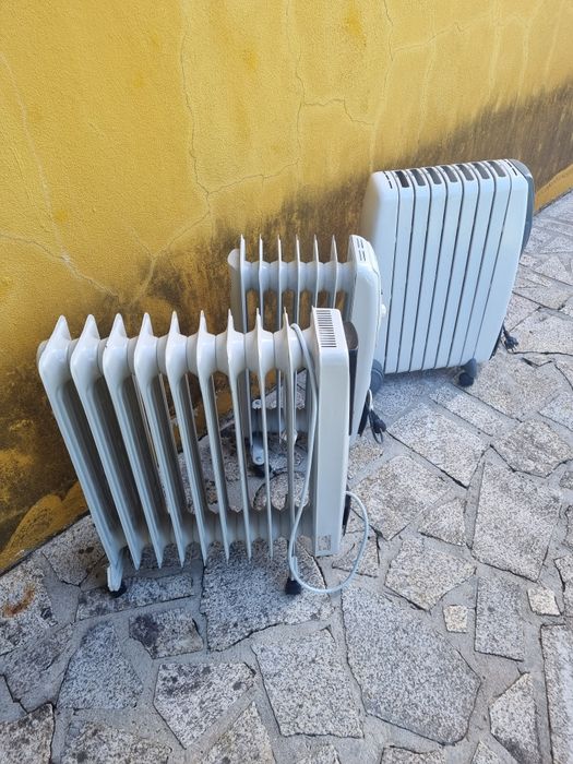 Aquecedores a óleo - 3 unidades - 25€