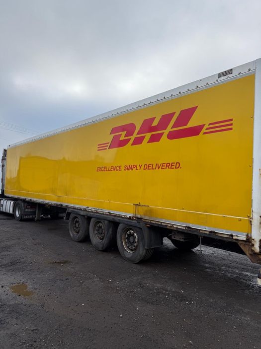 Naczepa kontener izoterma na magazyn 13.6m