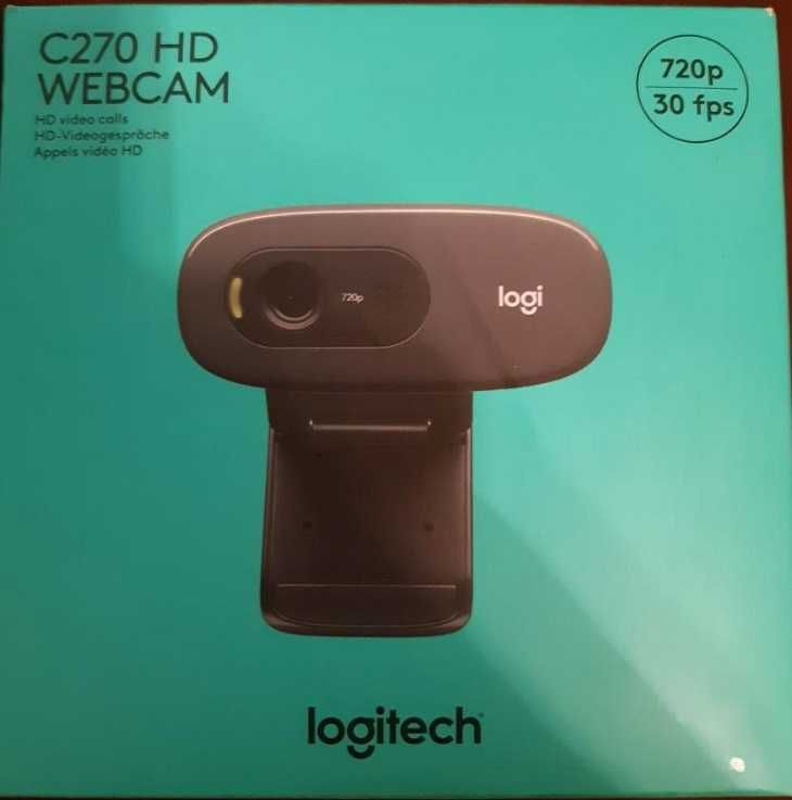 Webacam Logitech C270 HD (Microphone Incorporado)