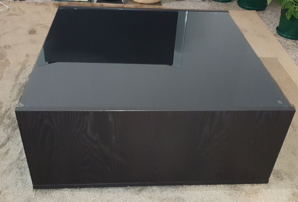Mesa de centro preta IKEA