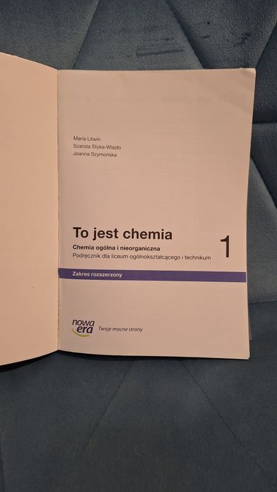 To jest chemia 1, zakres rozszerzony, Nowa Era