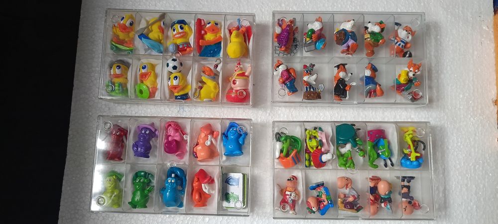Kolekcjonerskie figurki z Kinder niespodzianki