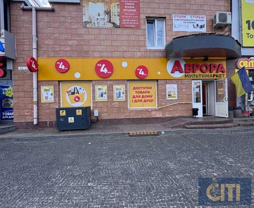 №:23438 - Фасаде приміщення на 1 пов, вул. Покровська, район Сінного