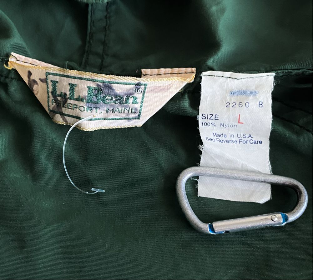 Анорак L.L. Bean 80-90-е года Made in USA