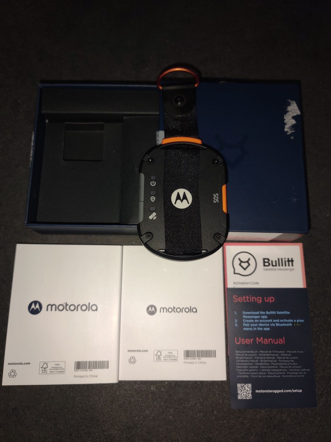 Motorola Defy Satellite link Bullitt Satellite