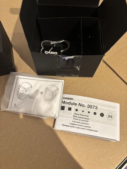 Zegarek/pierścionek Casio ring watch 50th Anniversary