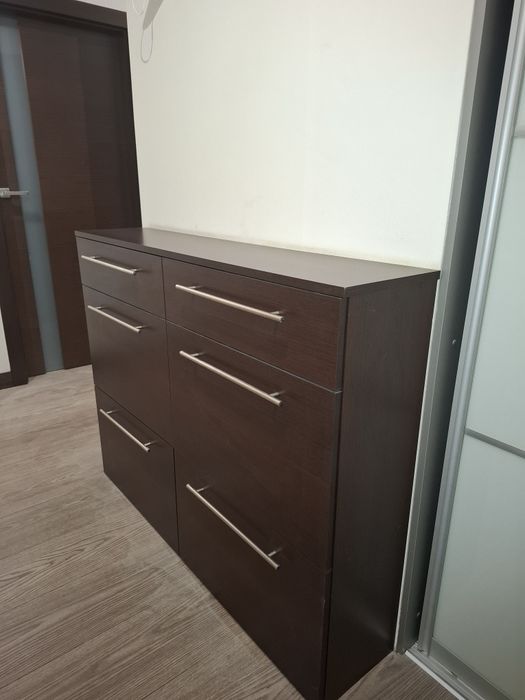 Safka na buty ciemnobrązowa