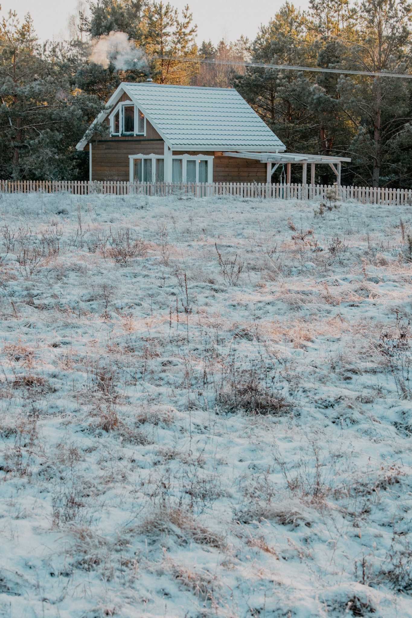 Domek w lesie nad rzeką Marycha,  Zelwa,  Podlasie